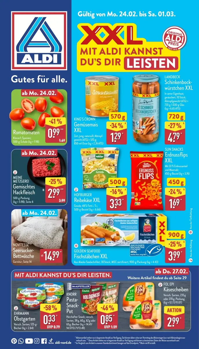 Prospekt Aldi Nord