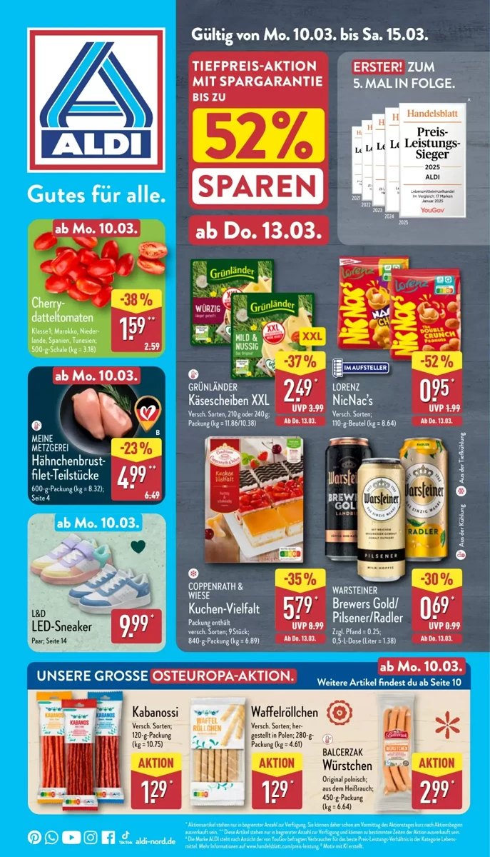 Prospekt Aldi Nord