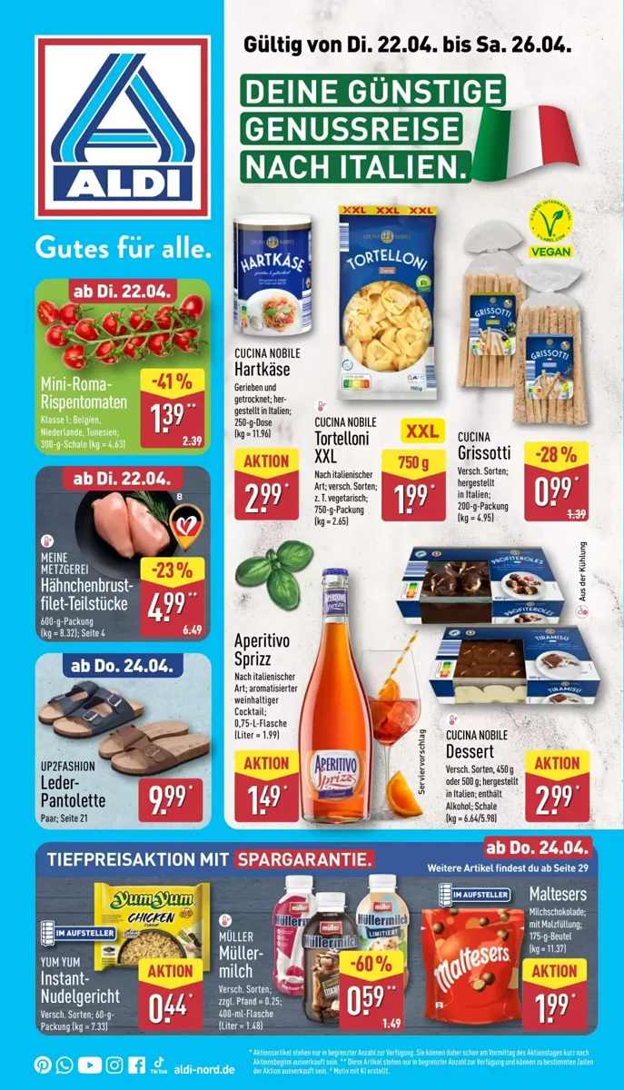 Prospekt Aldi Nord