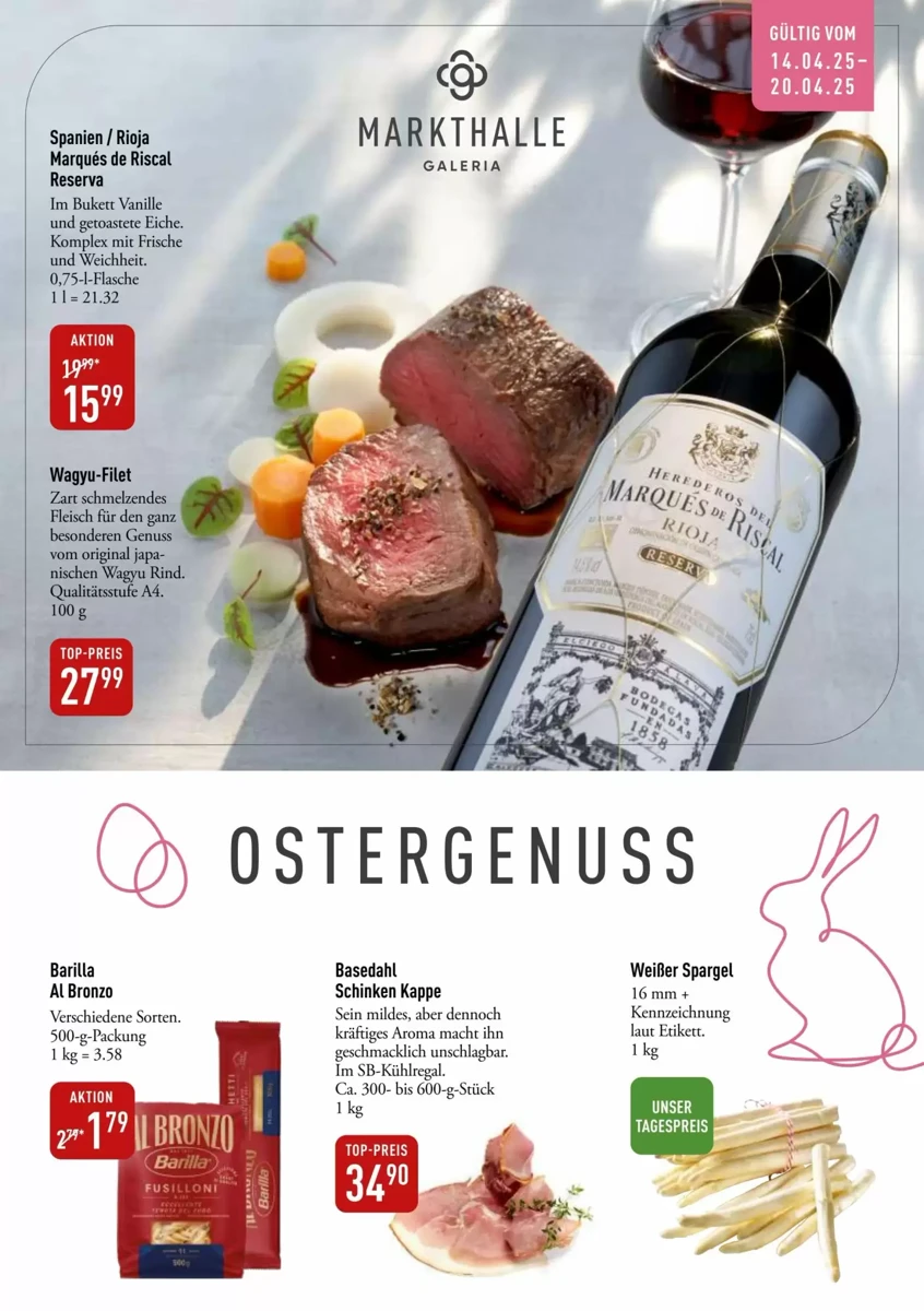 Prospekt Galeria Markthalle