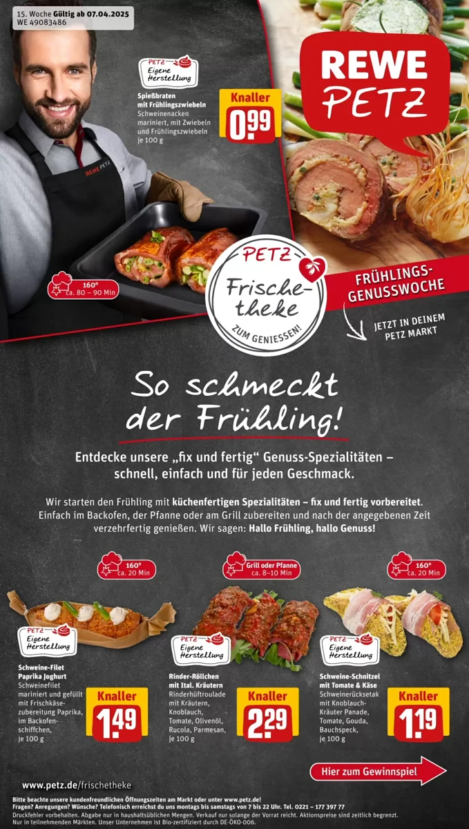 Prospekt Rewe Petz