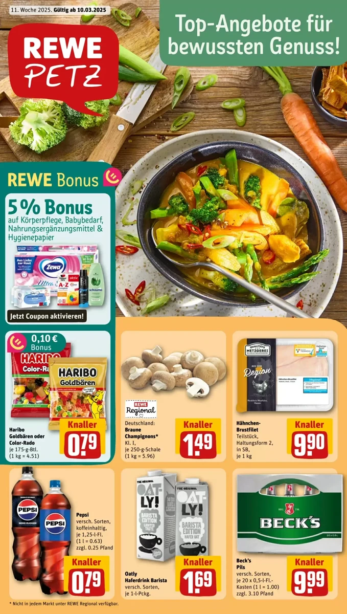 Prospekt Rewe Petz