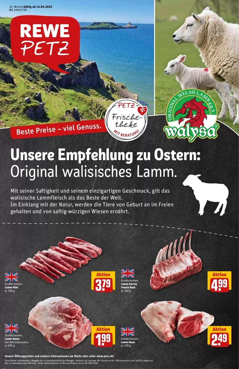 Prospekt Rewe Petz