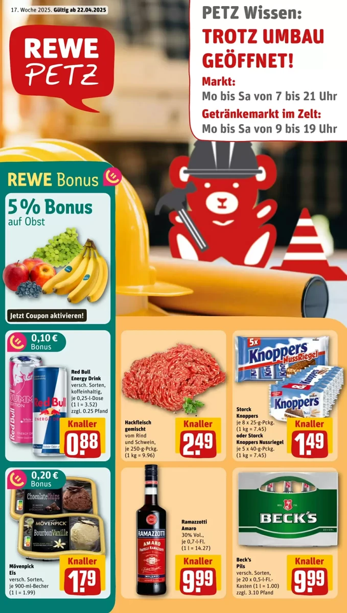 Prospekt Rewe Petz