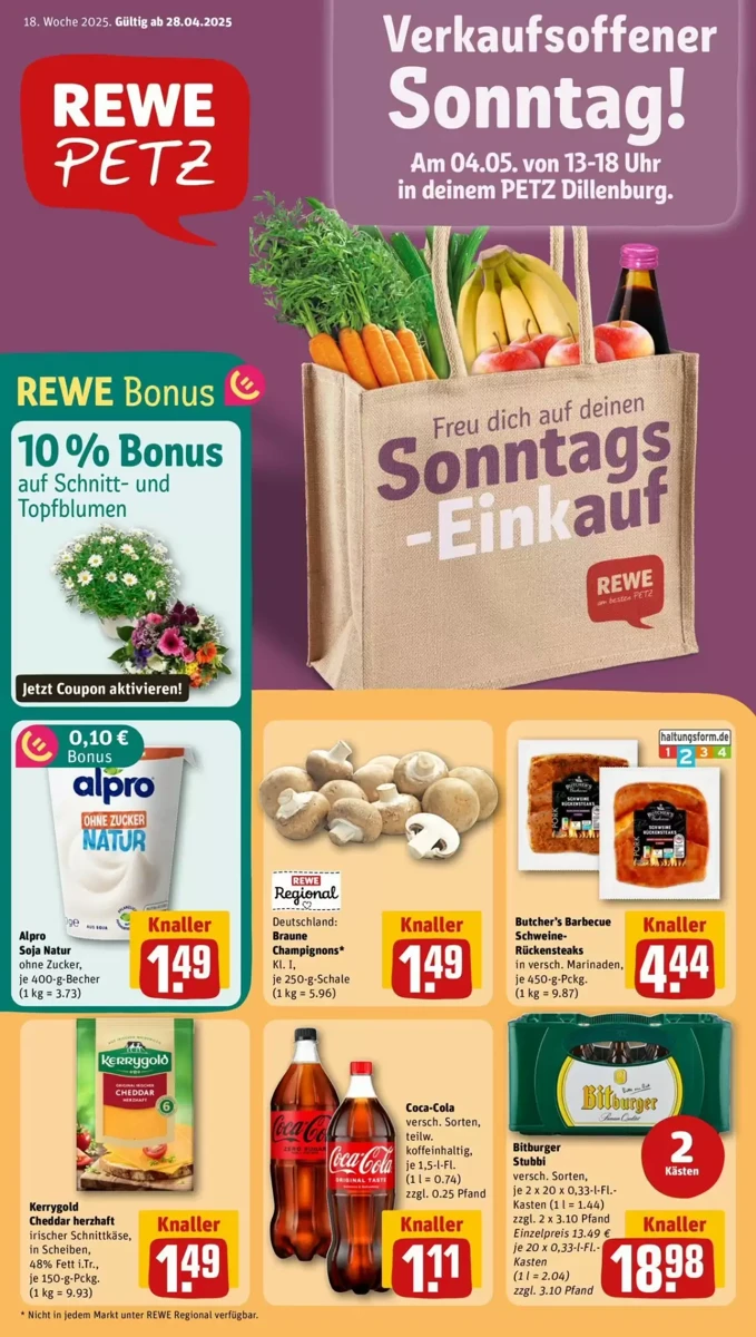 Prospekt Rewe Petz