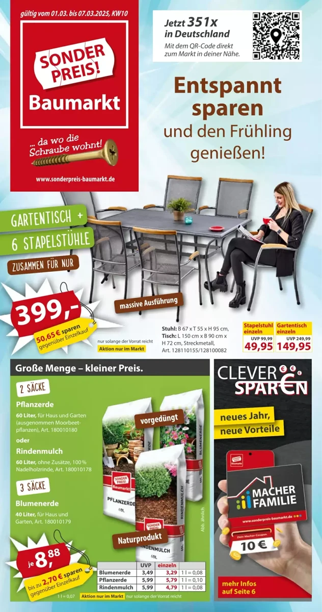 Prospekt Sonderpreis Baumarkt