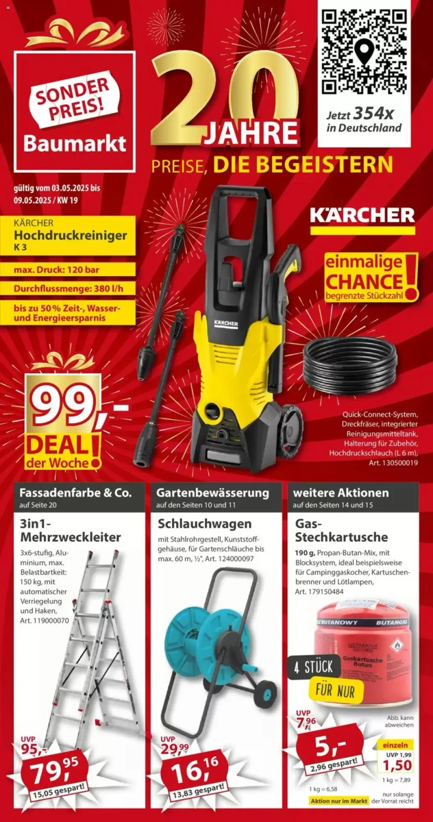 Prospekt Sonderpreis Baumarkt