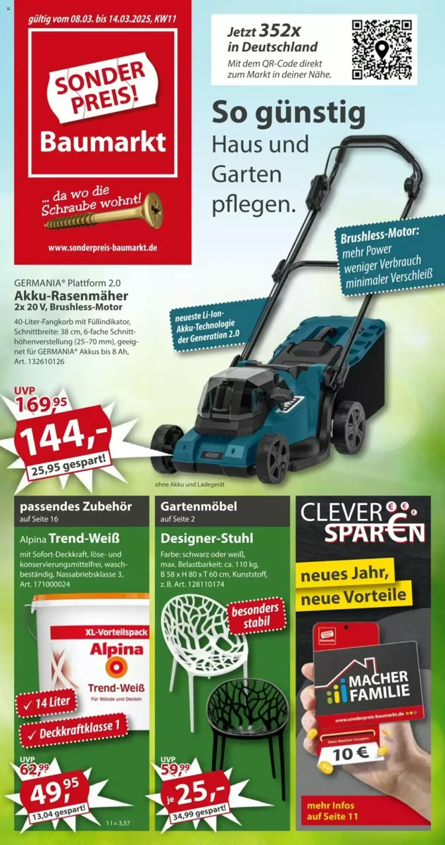 Prospekt Sonderpreis Baumarkt
