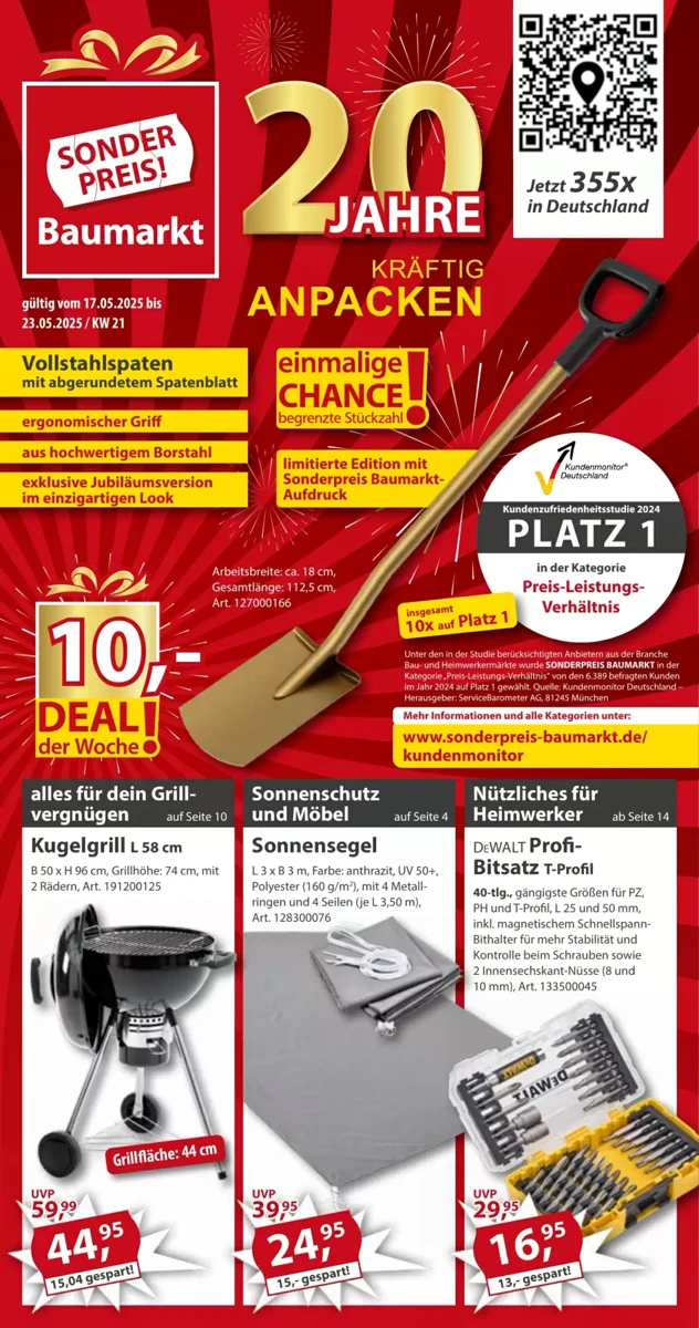 Prospekt Sonderpreis Baumarkt