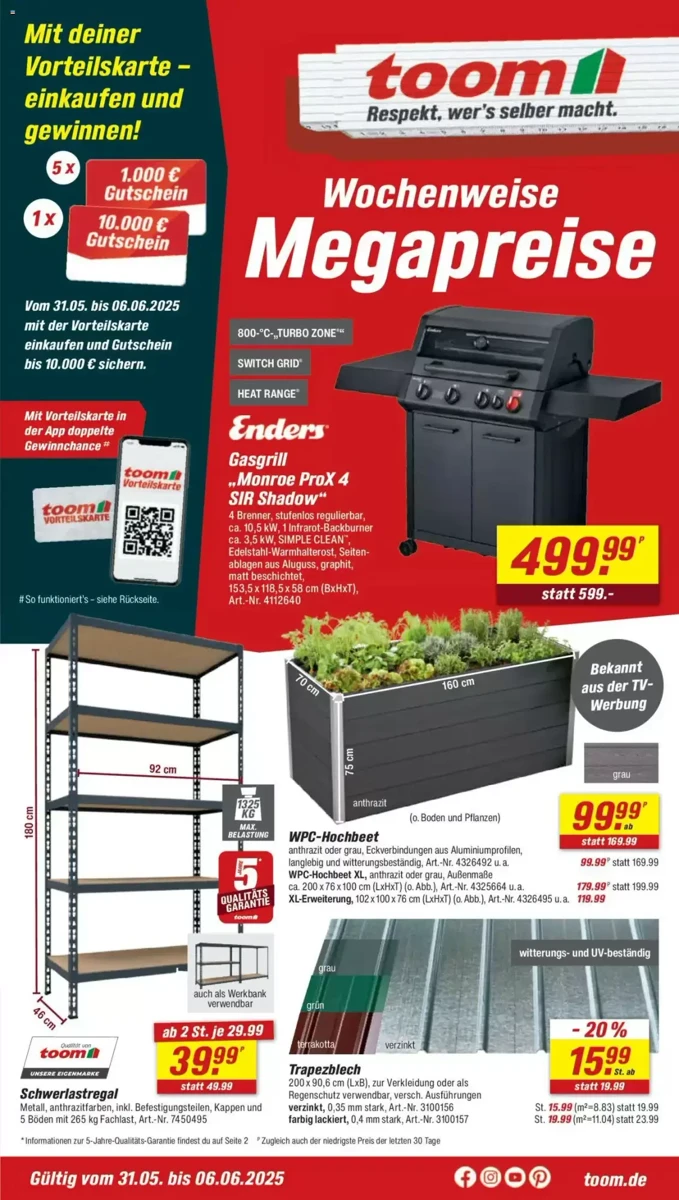 Prospekt Toom Baumarkt